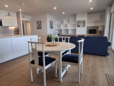 Modernes, möbliertes Parterreapartment in 1. Buchtlinie von Porto Colom - AP 100