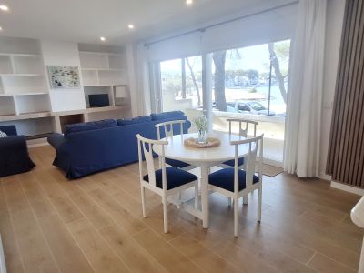 Modernes, möbliertes Parterreapartment in 1. Buchtlinie von Porto Colom - AP 100