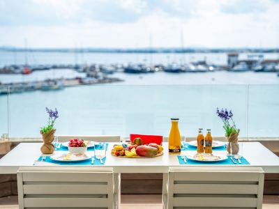 Modernes Penthouse Appartment in 1. Hafenlinie in Alcudia