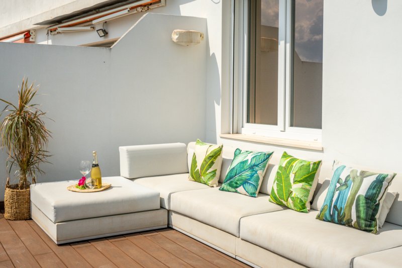 Modernes Penthouse Appartment in 1. Hafenlinie in Alcudia