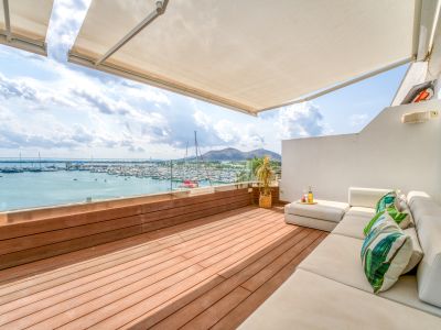 Modernes Penthouse Appartment in 1. Hafenlinie in Alcudia