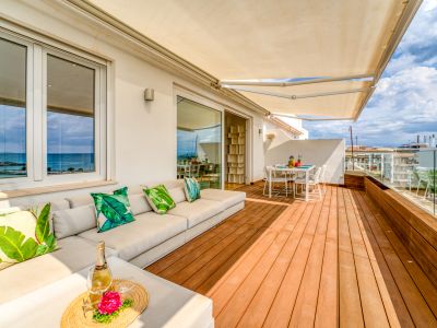 Modernes Penthouse Appartment in 1. Hafenlinie in Alcudia