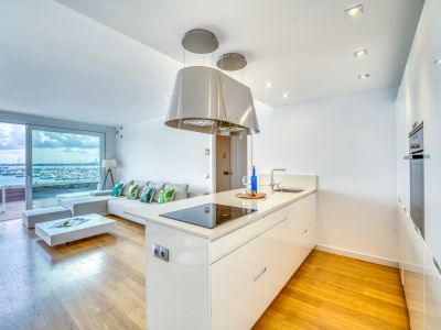 Modernes Penthouse Appartment in 1. Hafenlinie in Alcudia