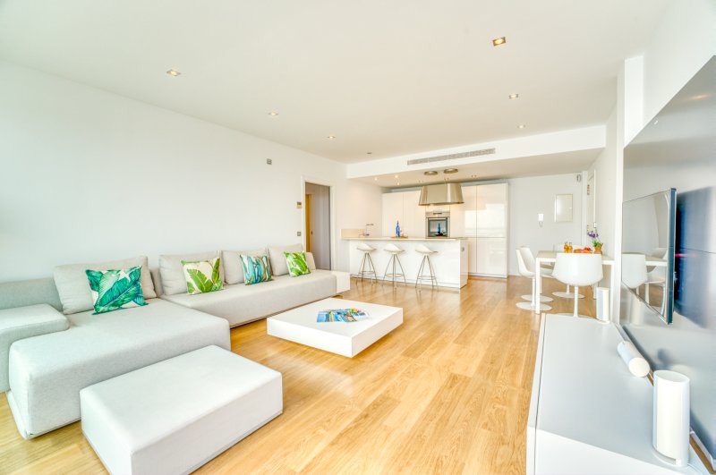 Modernes Penthouse Appartment in 1. Hafenlinie in Alcudia