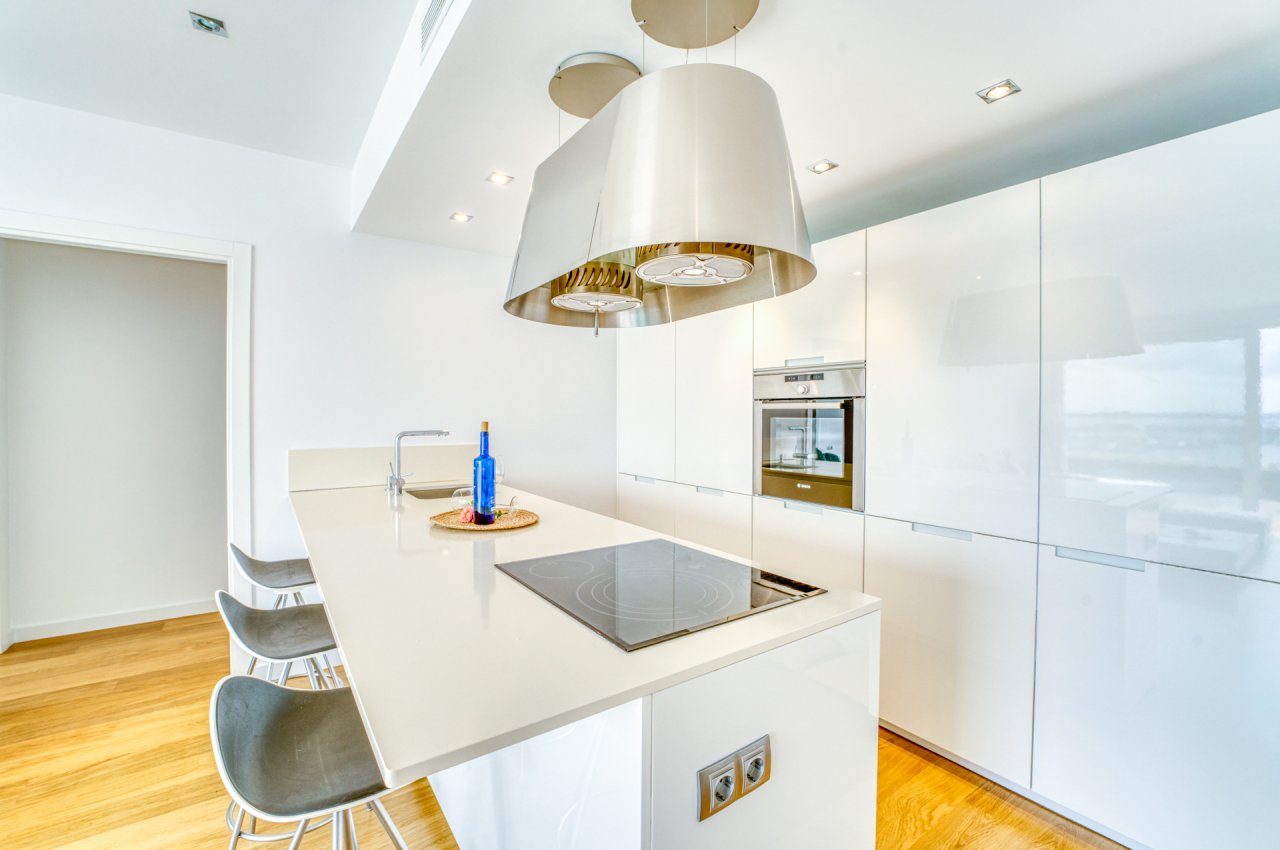 Modernes Penthouse Appartment in 1. Hafenlinie in Alcudia