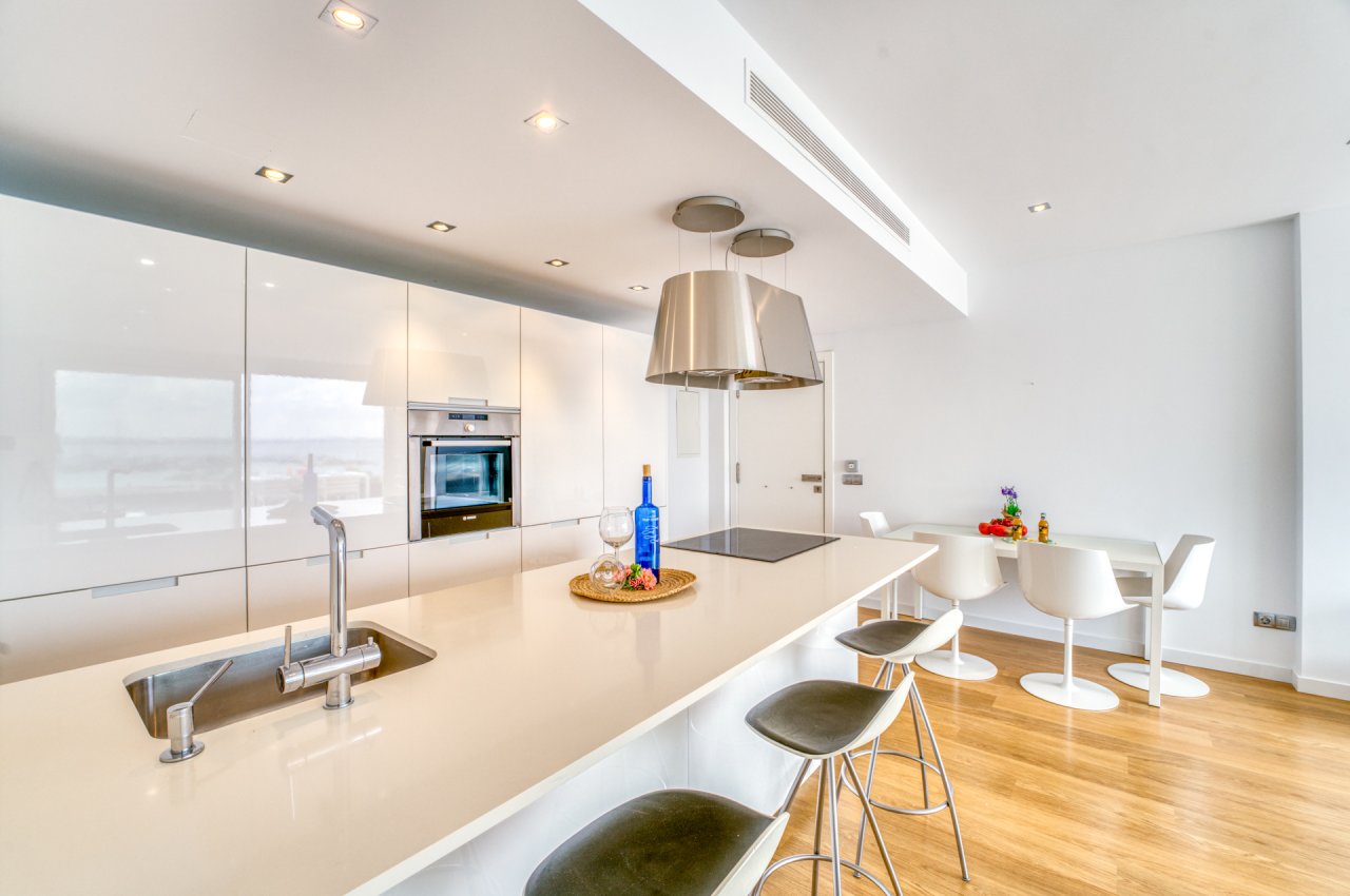 Modernes Penthouse Appartment in 1. Hafenlinie in Alcudia