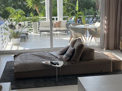 Modern townhouse with roof terrace & pool near Palma