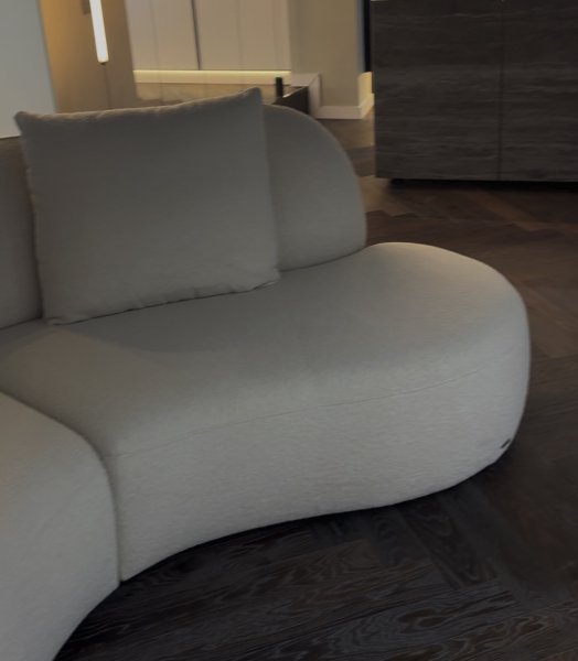 Modulares Designsofa, neuwertiger Zustand, KLER Sirena