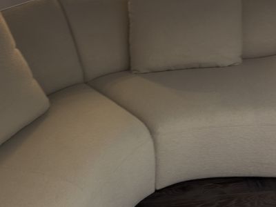 Modulares Designsofa, neuwertiger Zustand, KLER Sirena