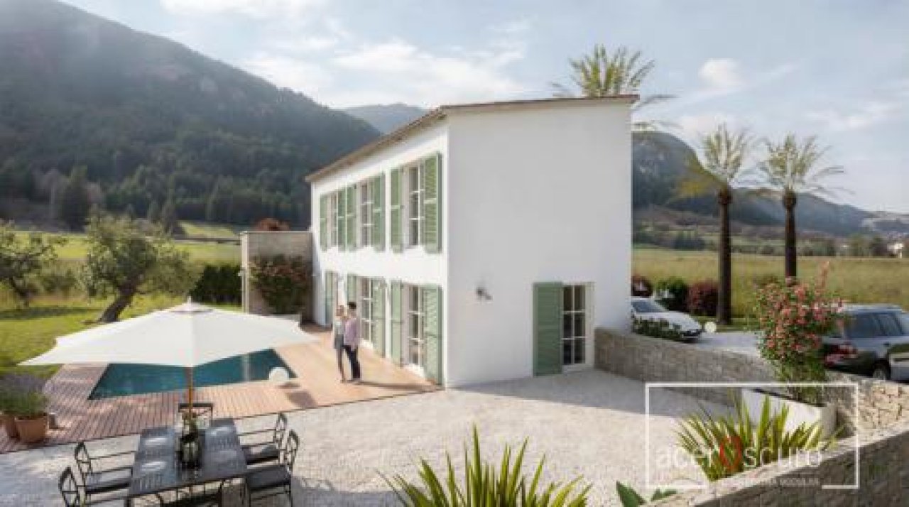 Modulhaus Modell "SINEU" - Schlüsselfertig Bauen Mallorca