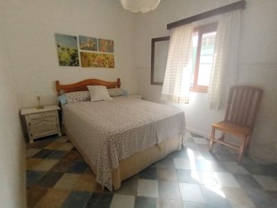 Furnished ground-floor apartment with terrace and AC; fireplace in Colonia St Jordi .-.. AP 160