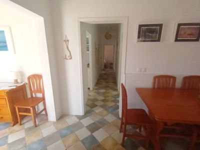 Furnished ground-floor apartment with terrace and AC; fireplace in Colonia St Jordi .-.. AP 160