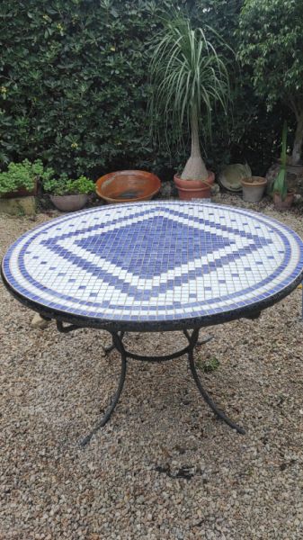 Mosaic table