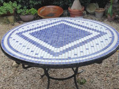 Mosaic table