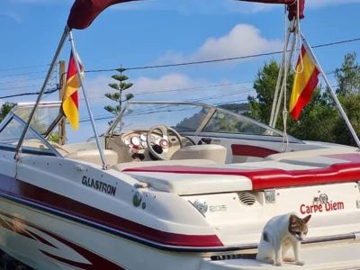 Motor Boot zu verkaufen mit Trailer
