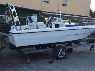 Lancha GLASTON Embarcacion 5, 90x210 Motor Honda 115CV 4 tiempos inyeccion. navega muy bien
