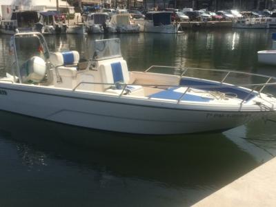 Lancha GLASTON Embarcacion 5, 90x210 Motor Honda 115CV 4 tiempos inyeccion. navega muy bien