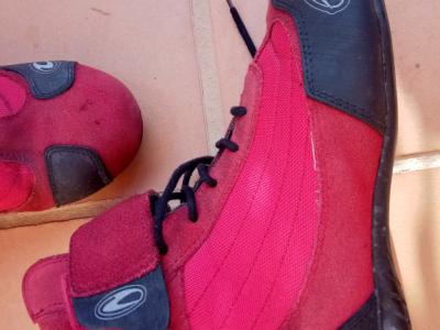 Motorradschuhe MARKE RICHA rot Gr.45 sehr gepflegt