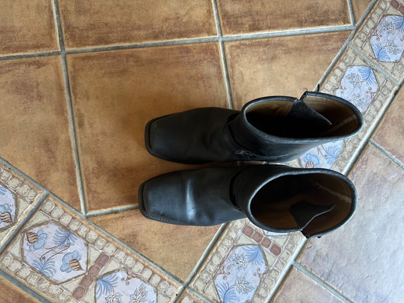 Motorradstiefel Größe 46