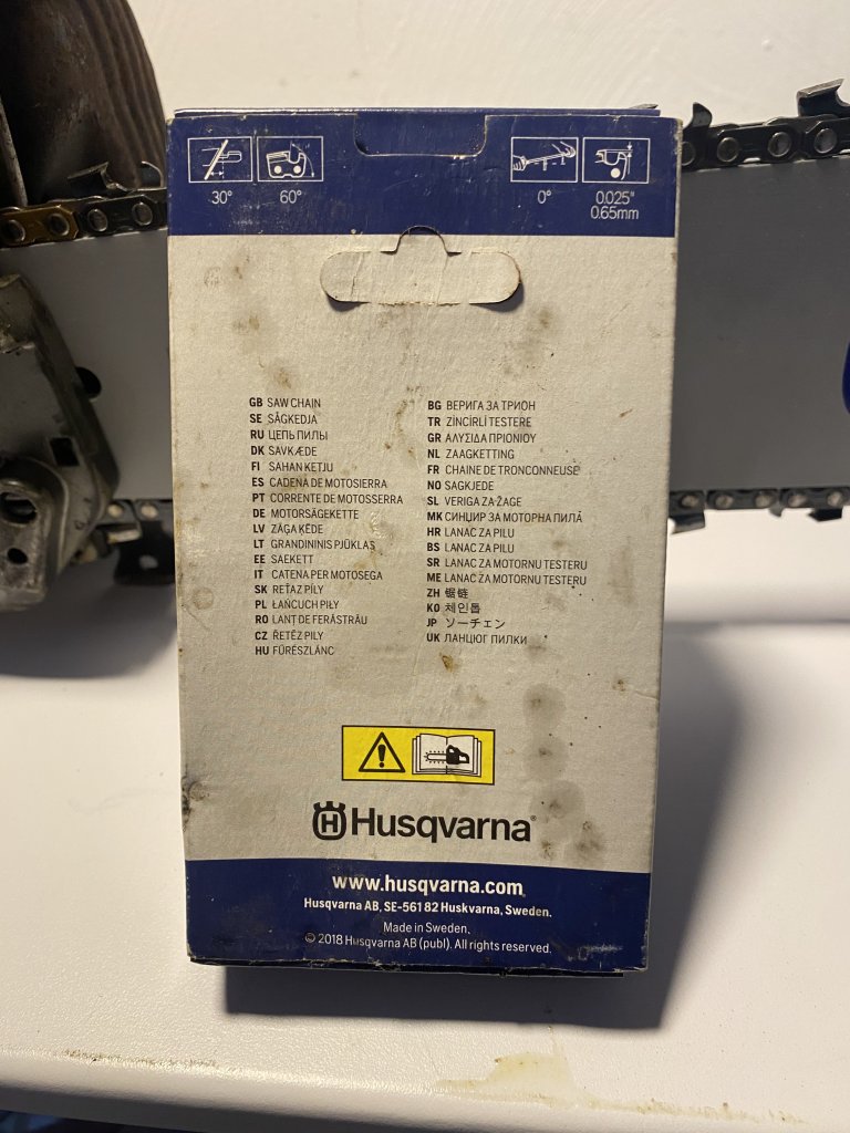 Chainsaw, HUSQVARNA 562XP 5HP