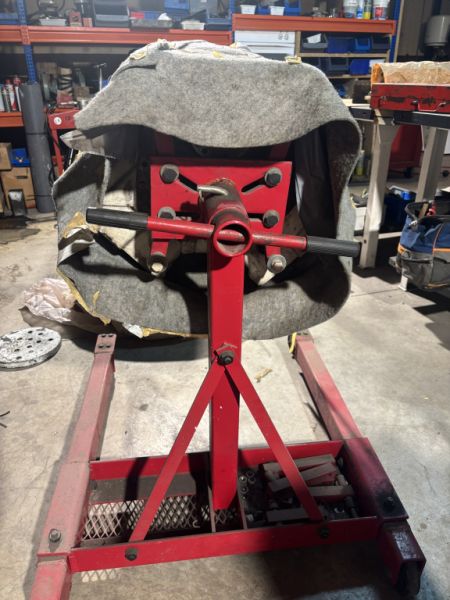 Engine stand (SEALY) & other items
