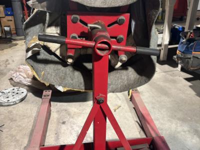Engine stand (SEALY) & other items