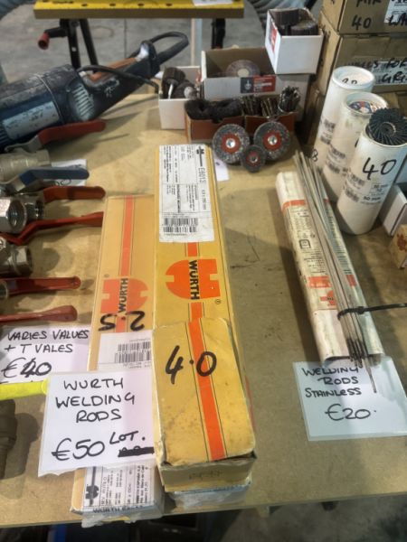 Engine stand (SEALY) & other items