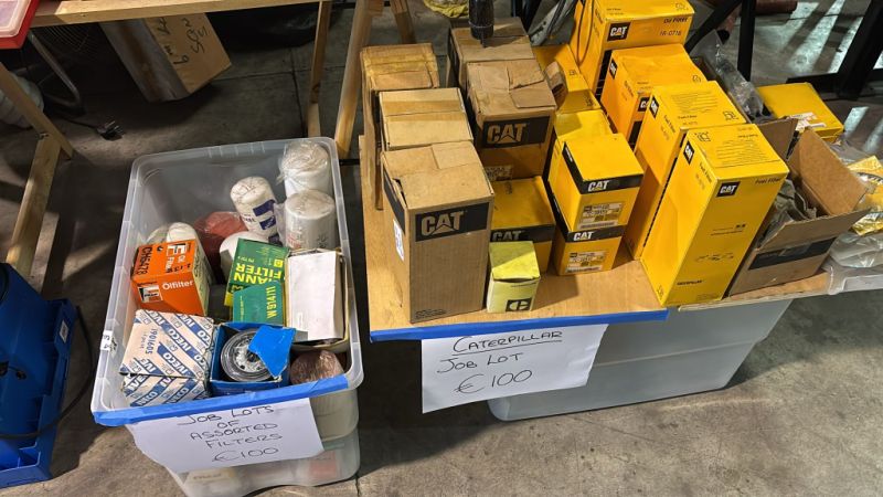 Engine stand (SEALY) & other items