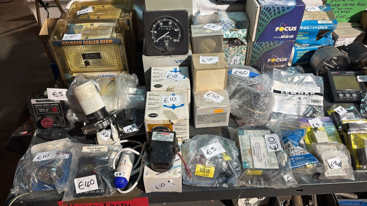 Engine stand (SEALY) & other items