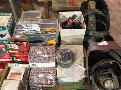 Engine stand (SEALY) & other items