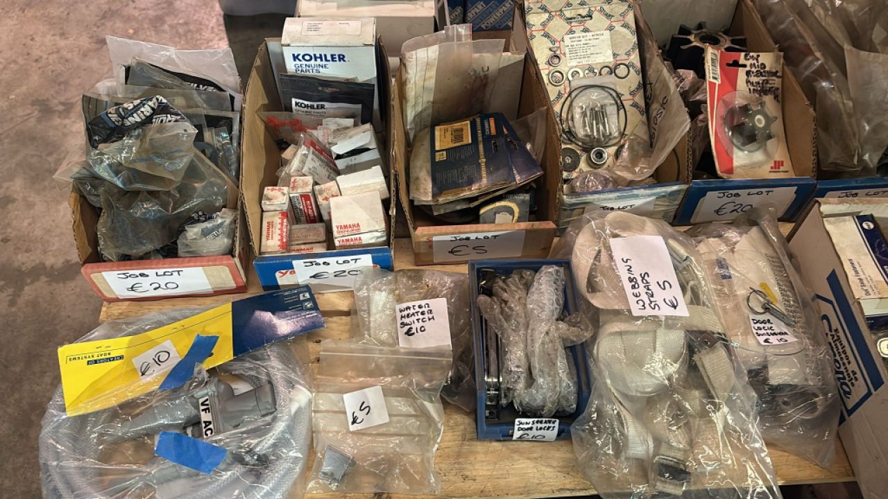 Engine stand (SEALY) & other items