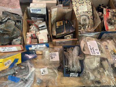 Engine stand (SEALY) & other items