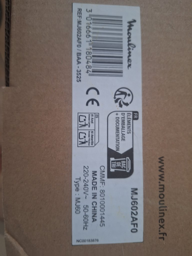 Moulinex Eismaschine ovp nagelneu Modell 2026