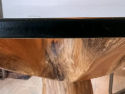 Moycor Teak Wurzel Esstisch | Unikat | Ø 130 cm | WIE NEU