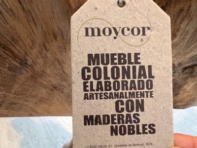Moycor Teak Wurzel Esstisch | Unikat | Ø 130 cm | WIE NEU