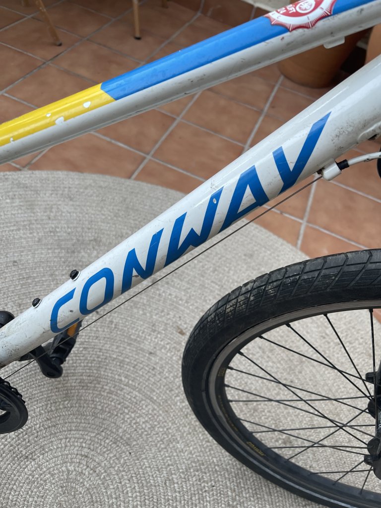 MTB Kinder Rad 24 Zoll von CONWAY mit 8 Gängen