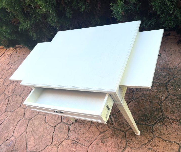 Mesa de dibujo multifuncional de estilo Luis XVI