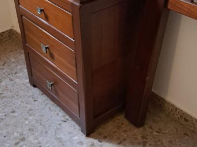 Bedside tables and headboard for 150-cm bed