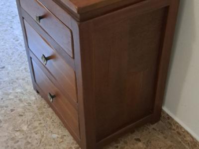 Bedside tables and headboard for 150-cm bed