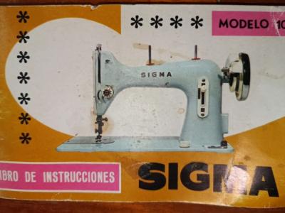 MÁQUINA DE COSER DE 1970 SIGMA Modelo 101