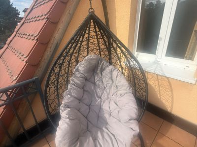 Nagelneuer HängeEggchair  innen & außen nutzbar!