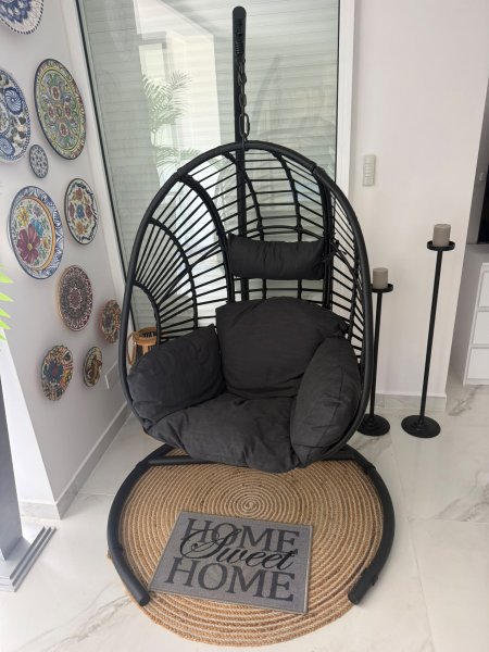 ¡Huevo colgante nuevo apto para interior y exterior!