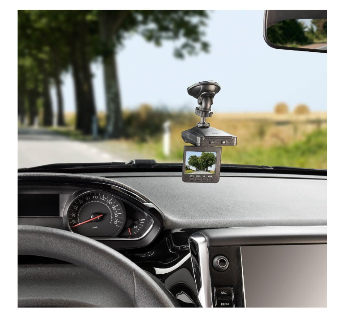 NavGear Auto-DVR-Kamera MDV-2250.IR mit LCD-Display & Bewegungserkennung