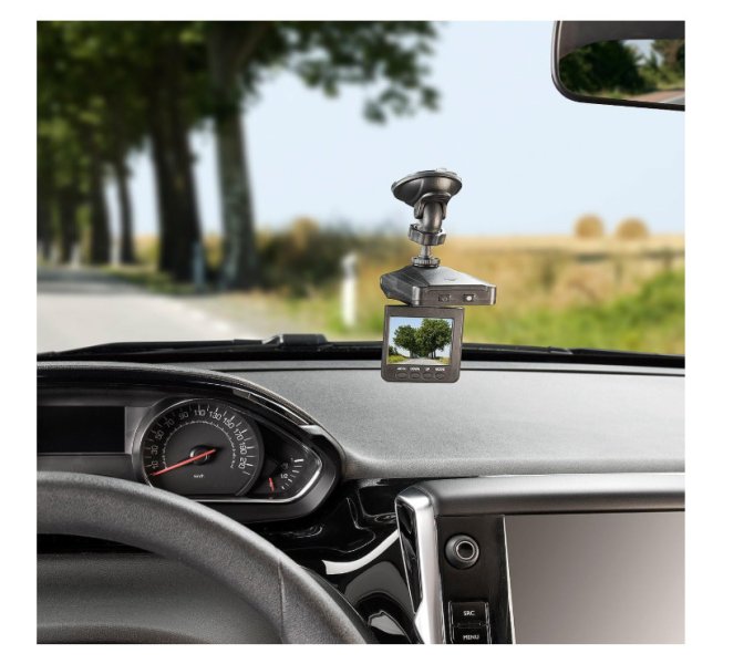 NavGear Auto-DVR-Kamera MDV-2250.IR mit LCD-Display & Bewegungserkennung