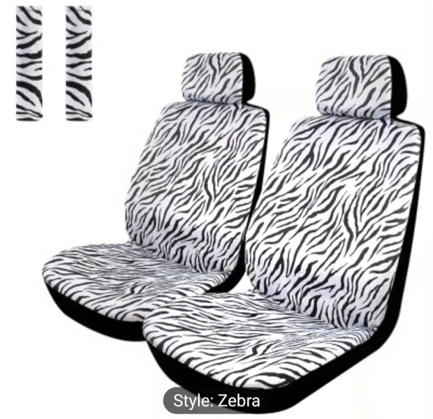 New 6-pc car seat covers seat cushions new