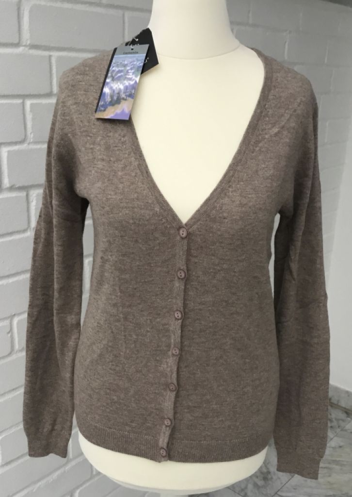 NEW! Elegant cardigan by ASSUILI Italy, size M, cashmere silk NEW!
