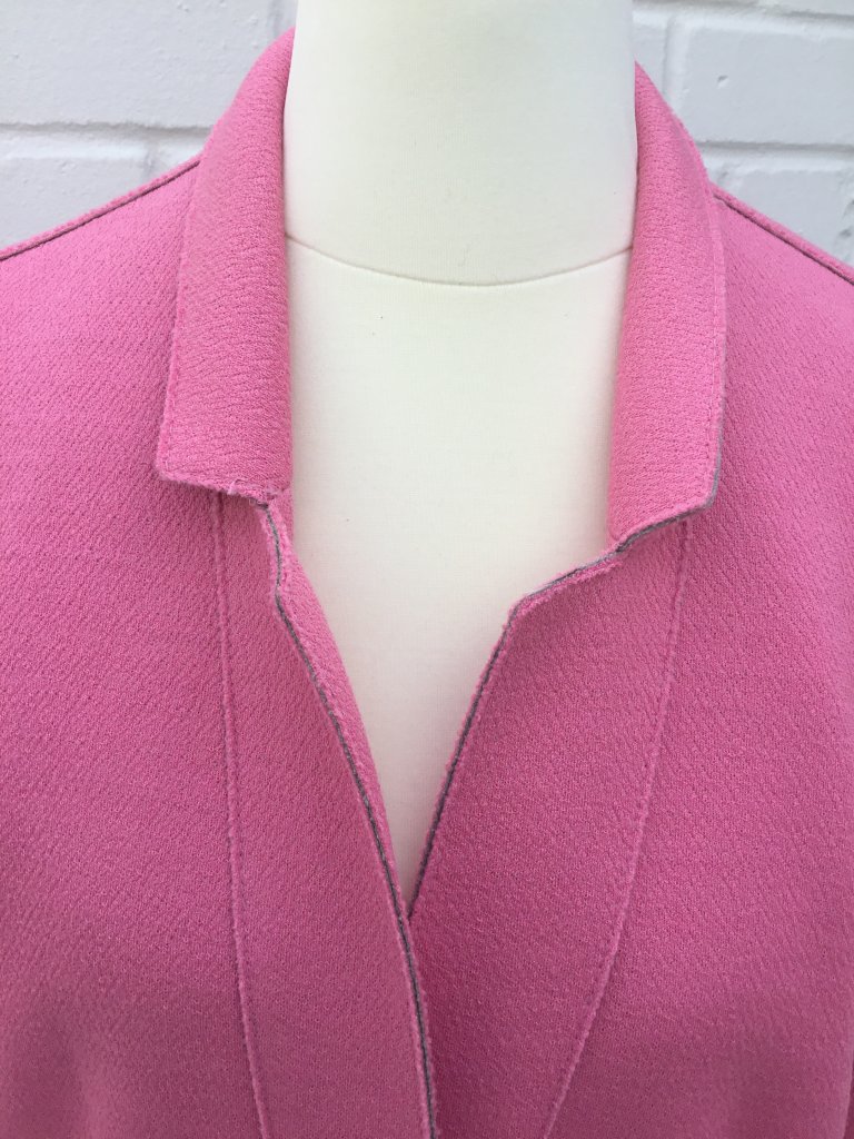 NEW! Elegant coat from LAUREL, size 36, pink/gray NEW!