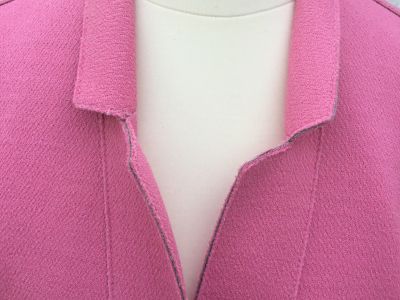 NEW! Elegant coat from LAUREL, size 36, pink/gray NEW!