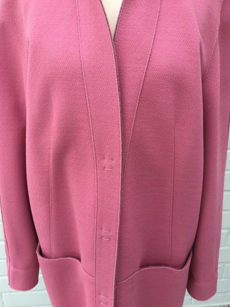 NEW! Elegant coat from LAUREL, size 36, pink/gray NEW!