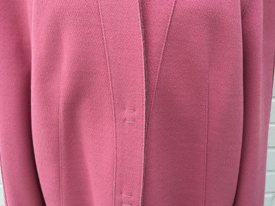 NEW! Elegant coat from LAUREL, size 36, pink/gray NEW!